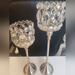 Glass Votive or Tealight candle holders
